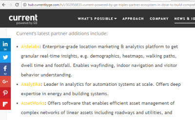 Cimetrics is a Current, powered by GE partner