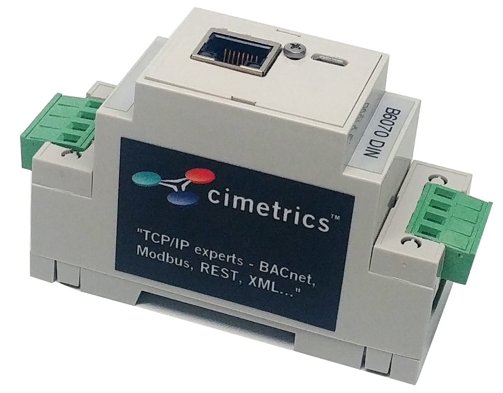 BACnet/IP to 4 Utility Meters (pulse - B6070)