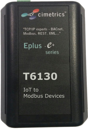 IoT (Internet of Things) interface to Modbus devices